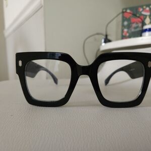 Black Square Frame Glasses